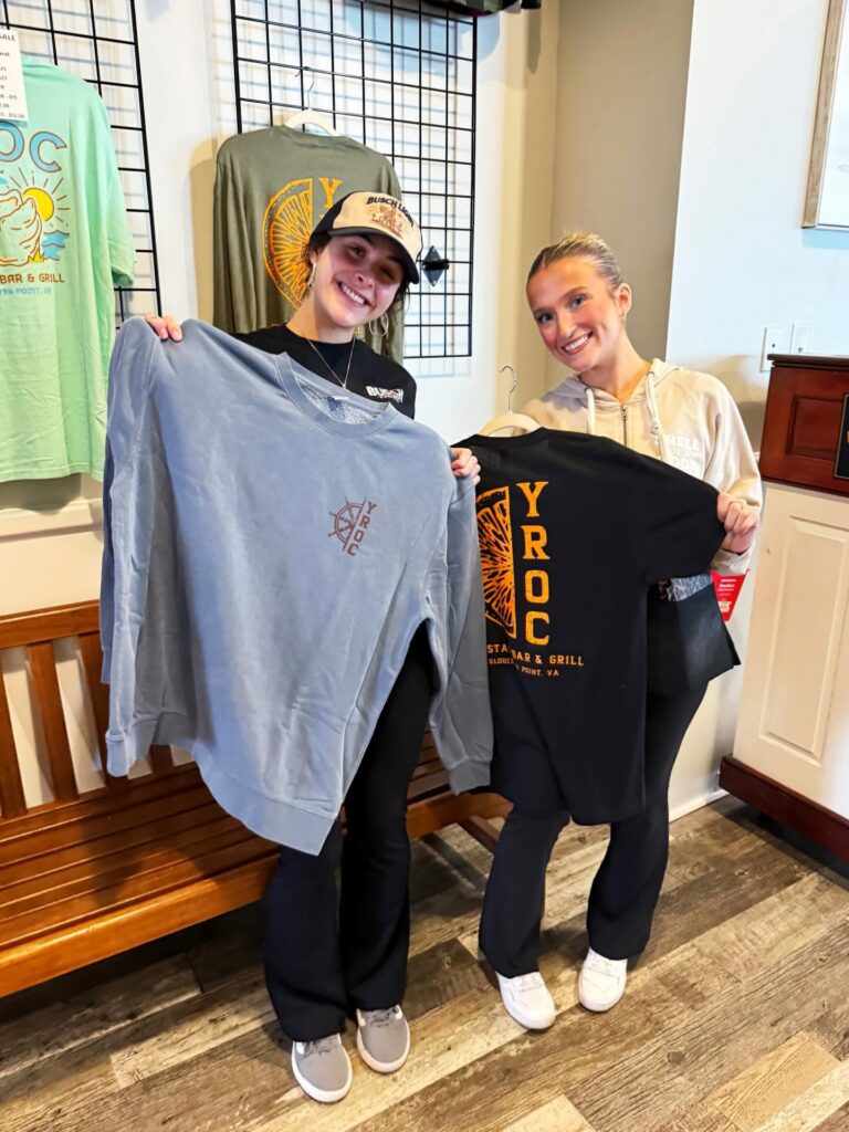 YROC Servers with Merchandise